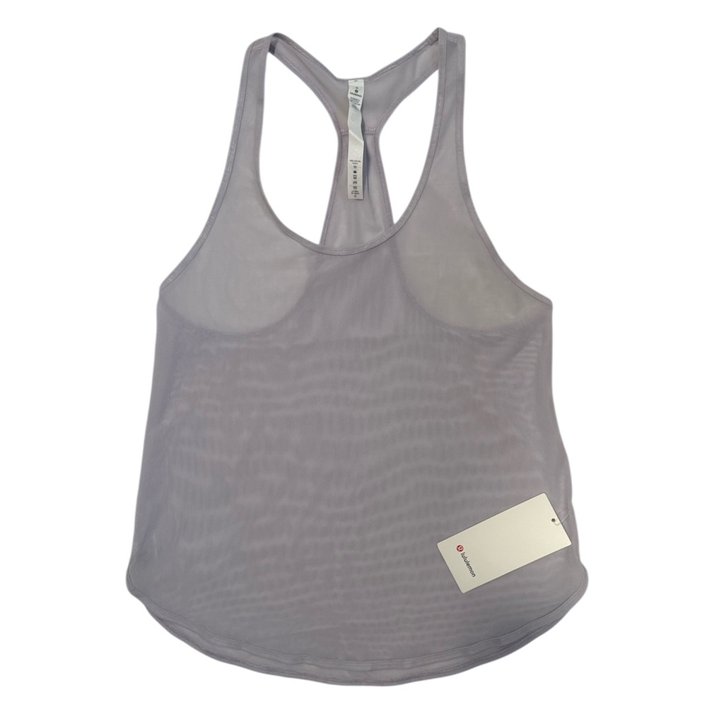 NWT - Lululemon sheer racer back tank - size 8